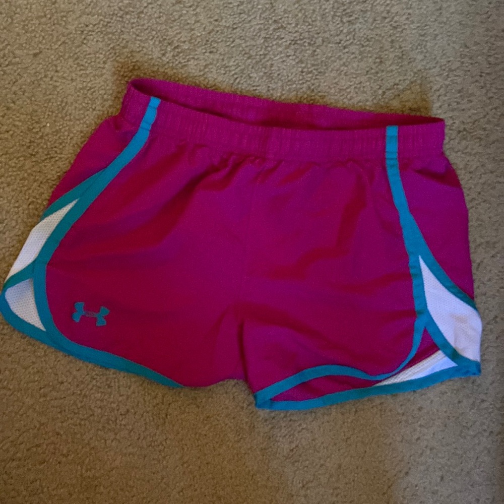 under armour girl shorts